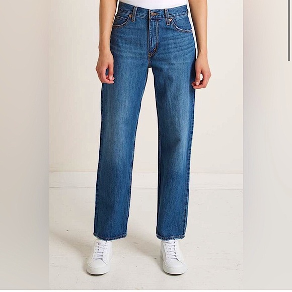 Levi’s Dad Jean - Dark Blue 25 Wide Baggy Slouchy Relaxed - Picture 1 of 13